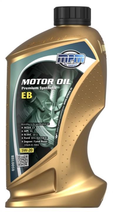 Масло моторное MPM Premium Synthetic EcoBoost 5W-20, 1 л MPM Oil 05001EB - Фото #1