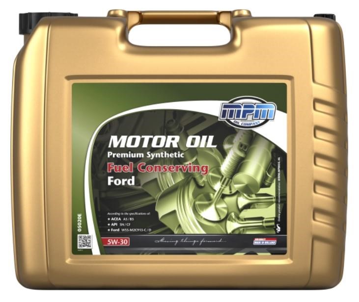 Масло моторное MPM Premium Synthetic FC Ford 5W-30, 20 л MPM Oil 05020E - Фото #1
