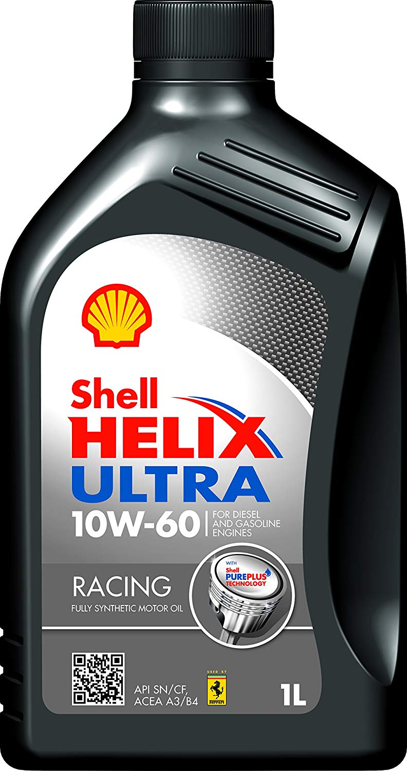 Олива Shell Helix Ultra Racing 10w/60 1л (шт.) SHELL 550040588 - Фото #1