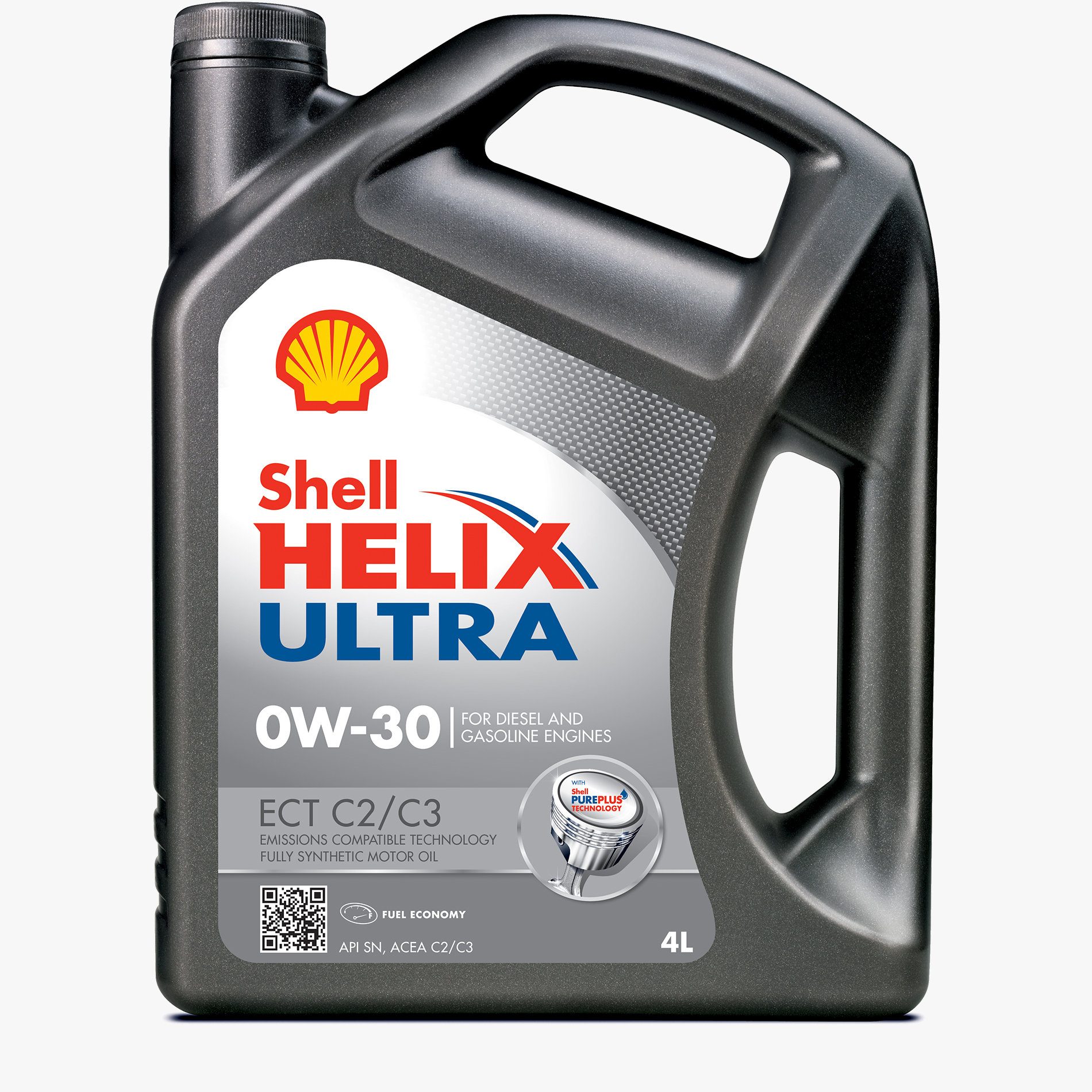 Олива Shell Helix Ultra ECT С2/С3 0w/30 4л (шт.) SHELL 550042353 - Фото #1