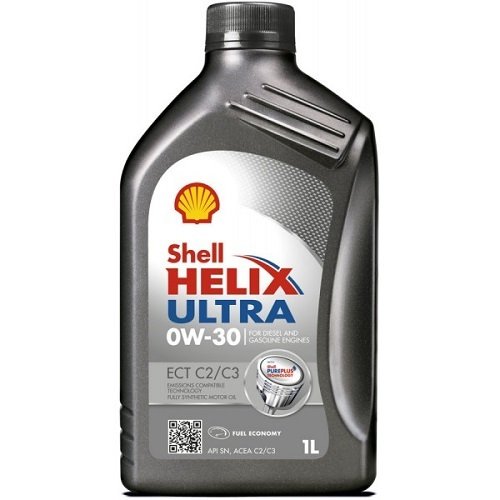 Масло моторное Shell Helix Ultra ECT C2/C3 0W-30, 1 л SHELL 550042390 - Фото #1