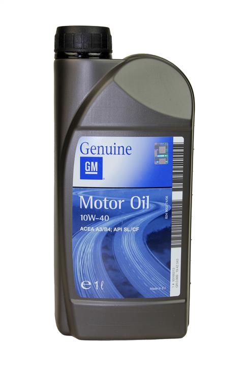 Масло General Motors Semi Synthetic 10W-40, 1L GENERAL MOTORS 93165213 - Фото #1