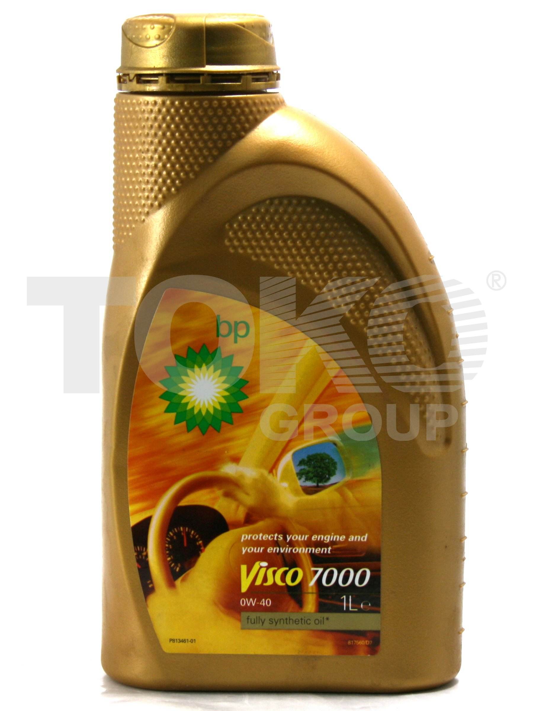 Масло моторное синтетическое British Petroleum BP VISCO 7000 0W40 1L - Фото #1