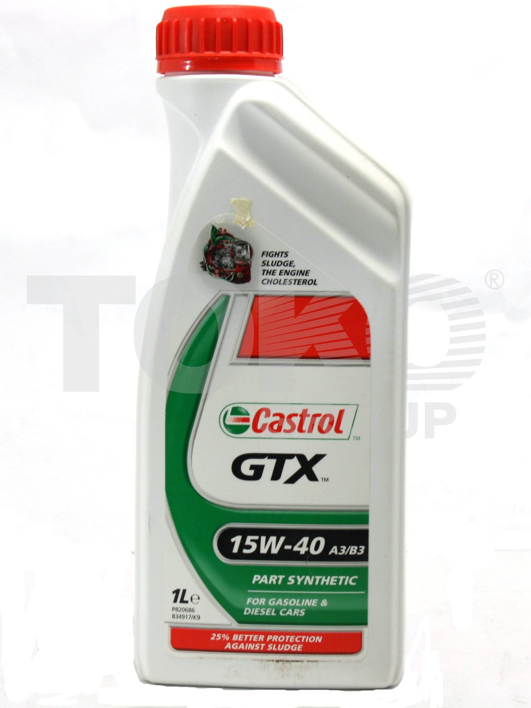 Масло моторное минеральное CASTROL CASTROL GTX 15W40 1L - Фото #1