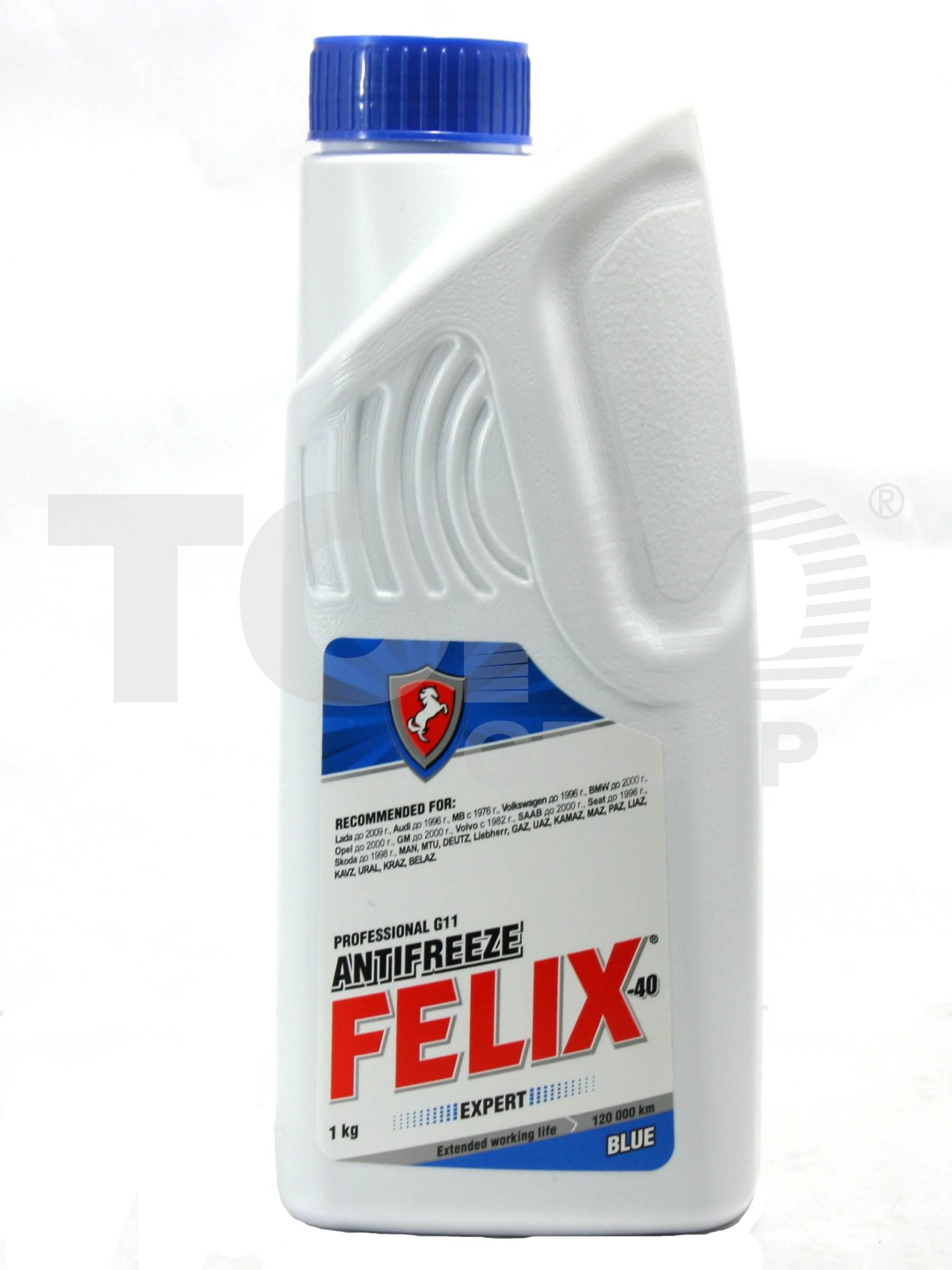 Антифриз FELIX FELIX Blue EXPERT Antifreeze 1kg - Фото #1