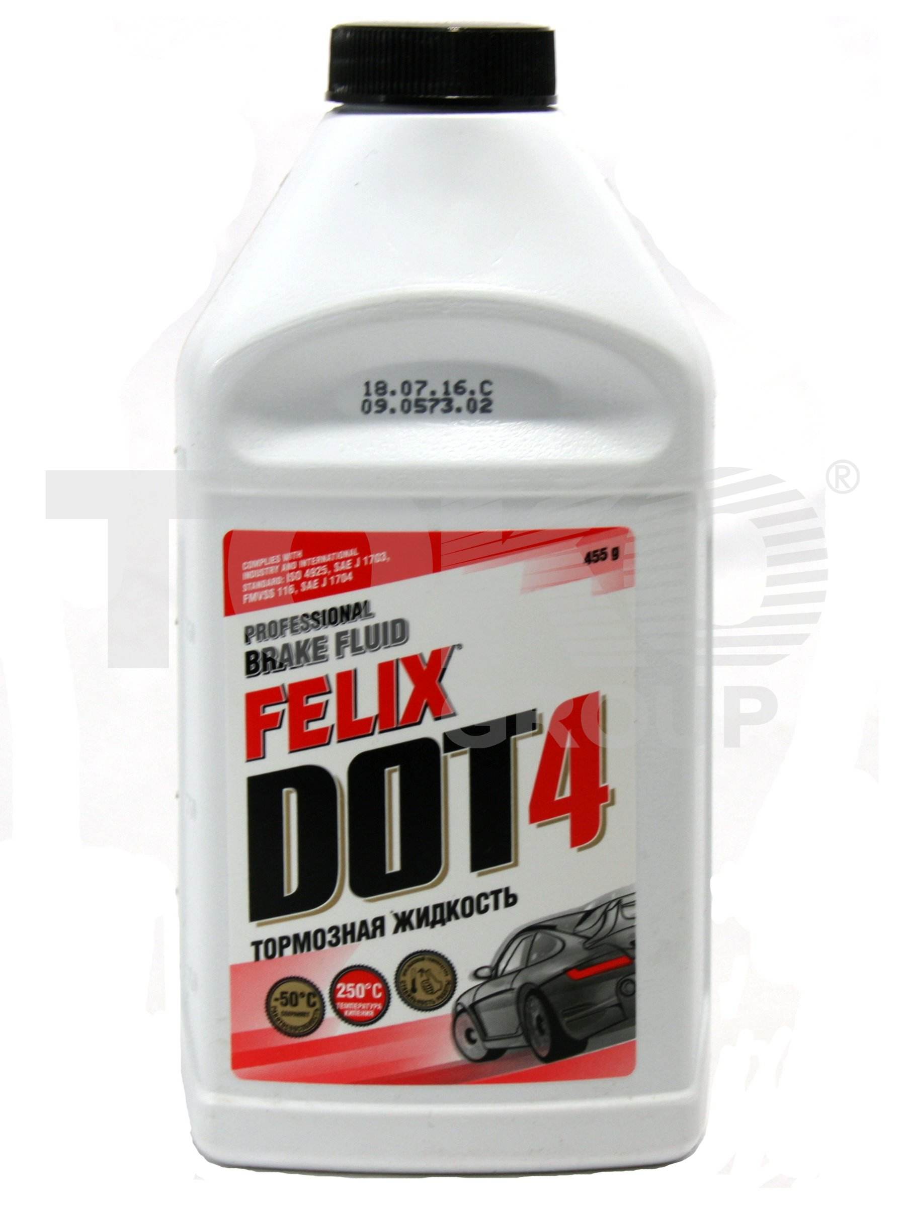 Тормозная жидкость FELIX FELIX DOT4 0.455L - Фото #1