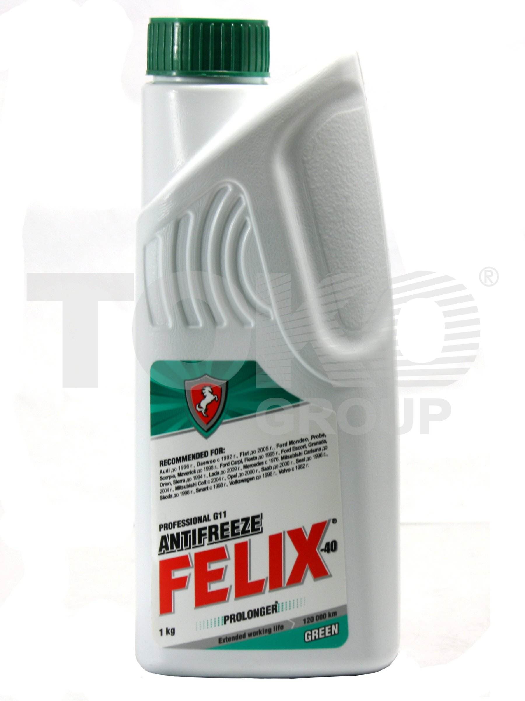 Анитифриз FELIX FELIX Green Prolonger Antifreeze 1kg - Фото #1