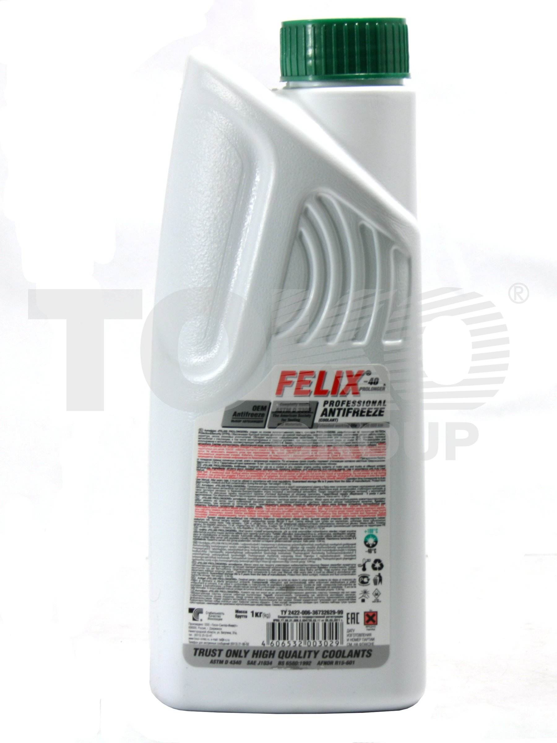 Анитифриз FELIX FELIX Green Prolonger Antifreeze 1kg - Фото #2