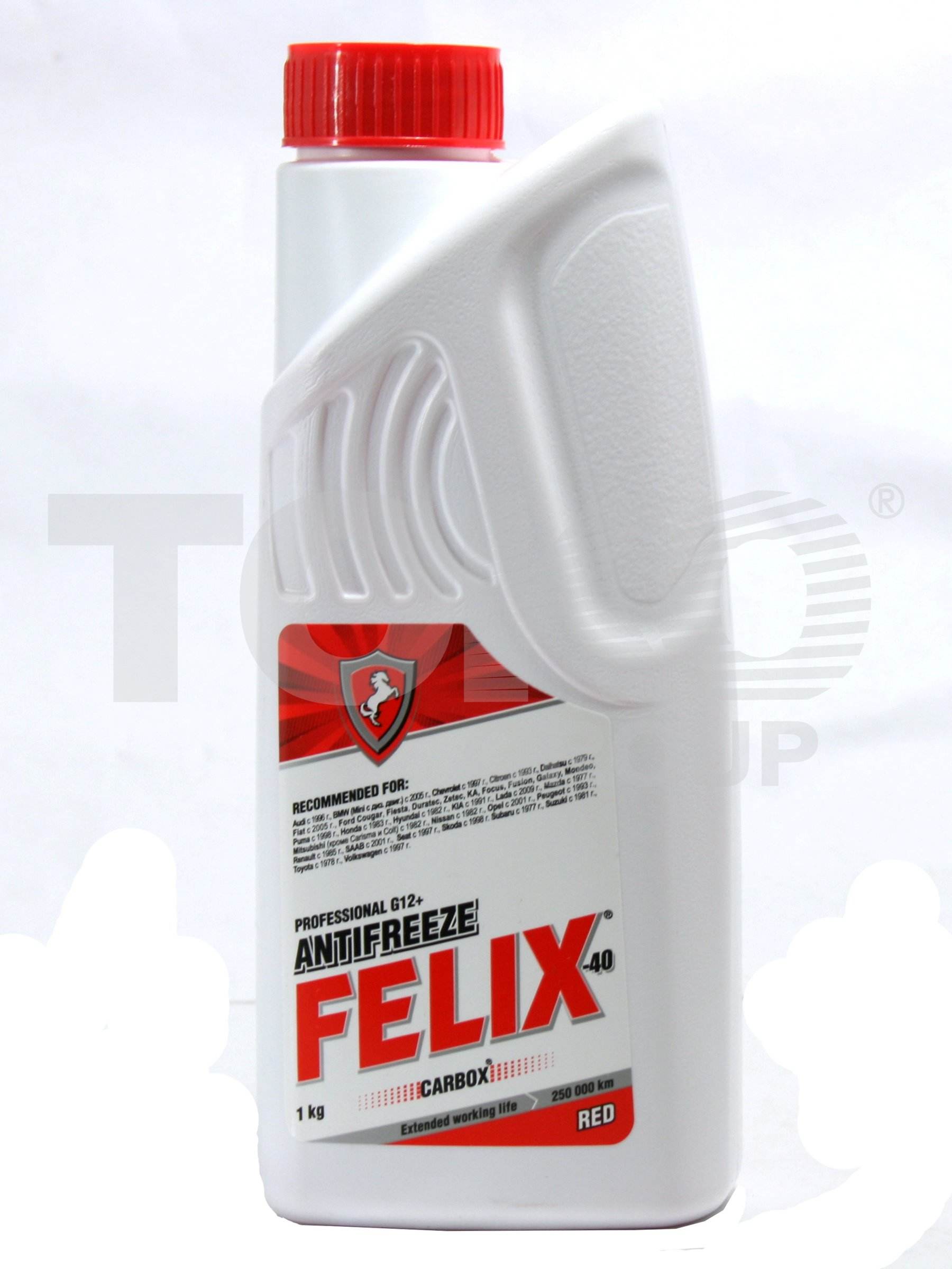 Антифриз FELIX FELIX Red Carbox Antifreeze 1kg - Фото #1