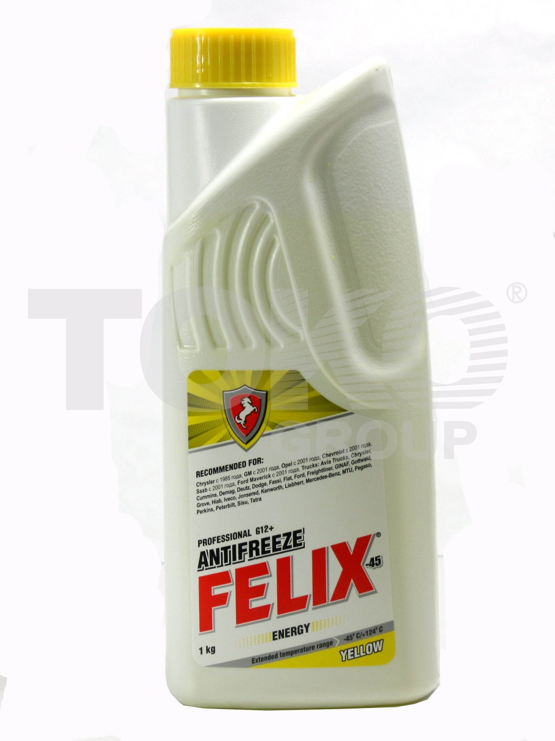 Анитифриз FELIX FELIX Yellow Energy Antifreeze 1kg - Фото #1