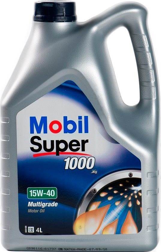 Масло минеральное MOBIL MOBIL SUPER 1000 15W40 4L - Фото #1