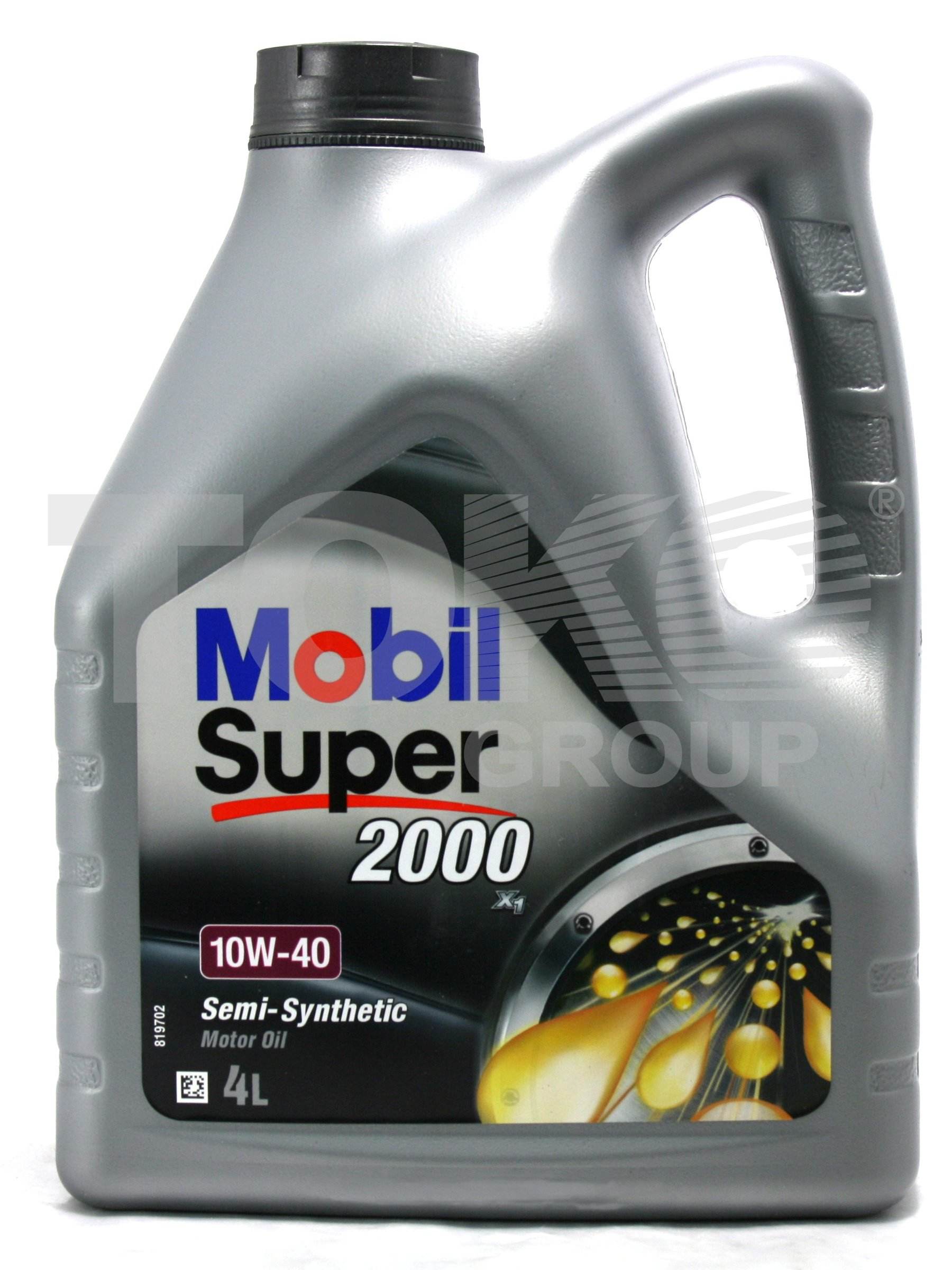 Масло моторное полусинтетика MOBIL MOBIL SUPER 2000 10W40 4L - Фото #1