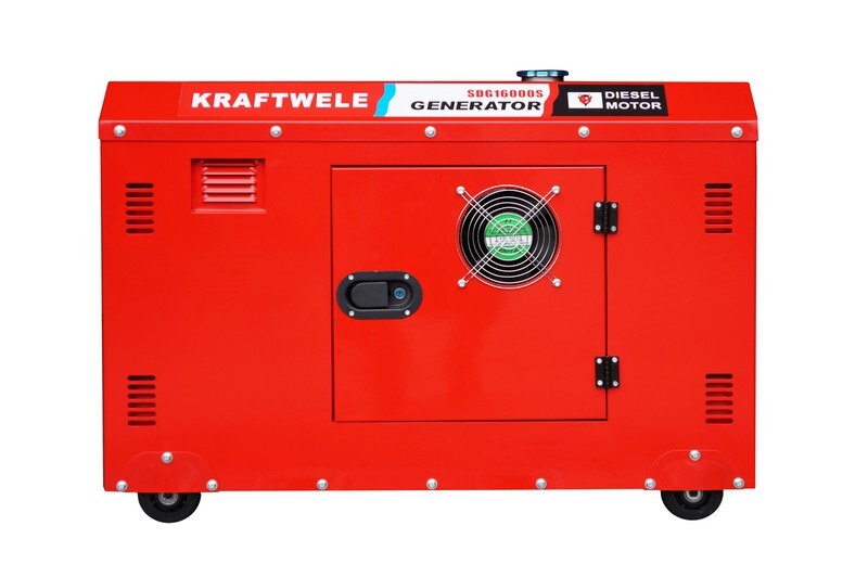 Генератор дизельный Kraftwele 12.8 | 11.2 кВт (3 фазы, закрытый) Kraftwele SDG16000S 3F - Фото #7