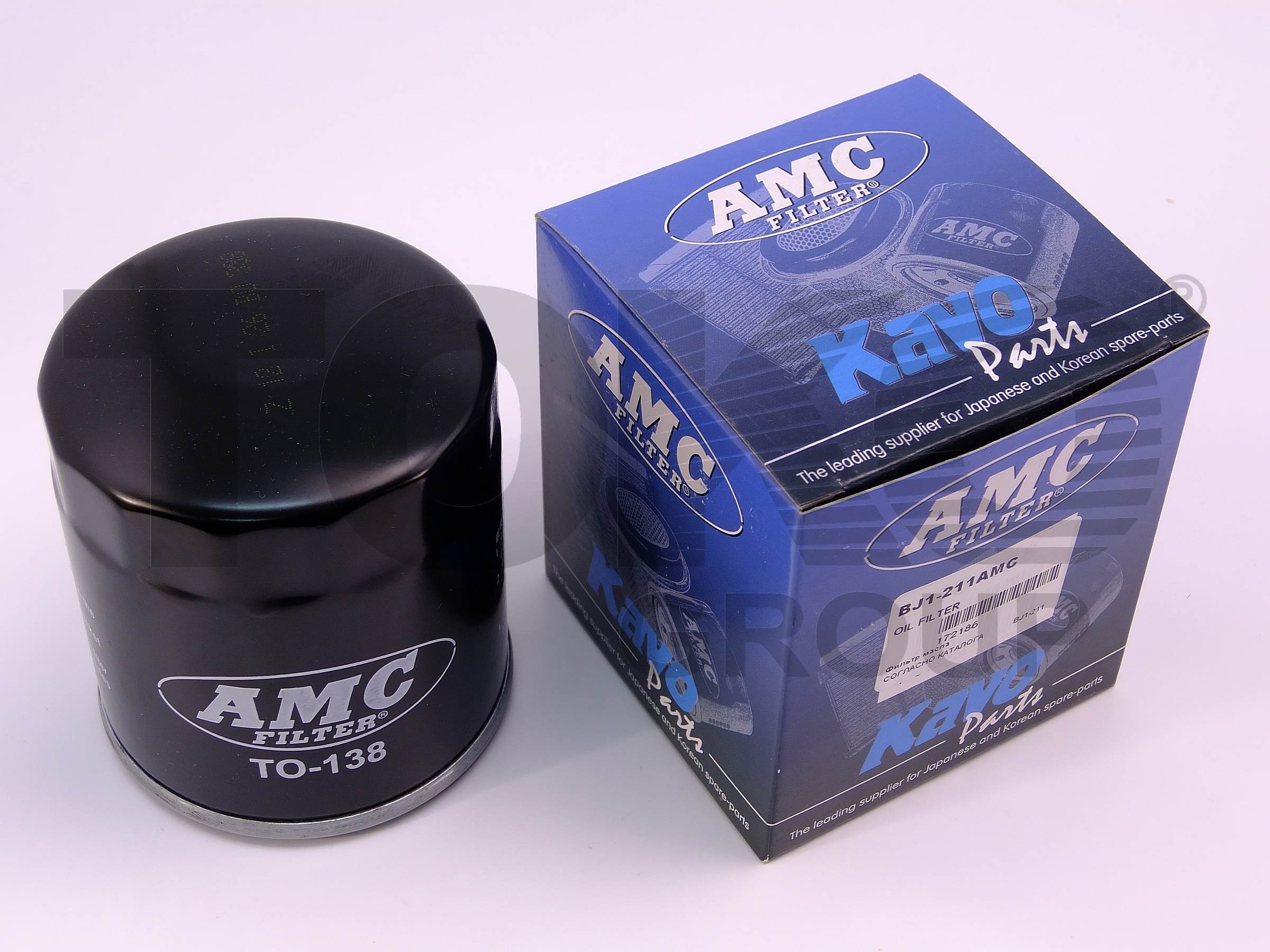 Фильтр масляный AMC Filter TO-138 - Фото #1