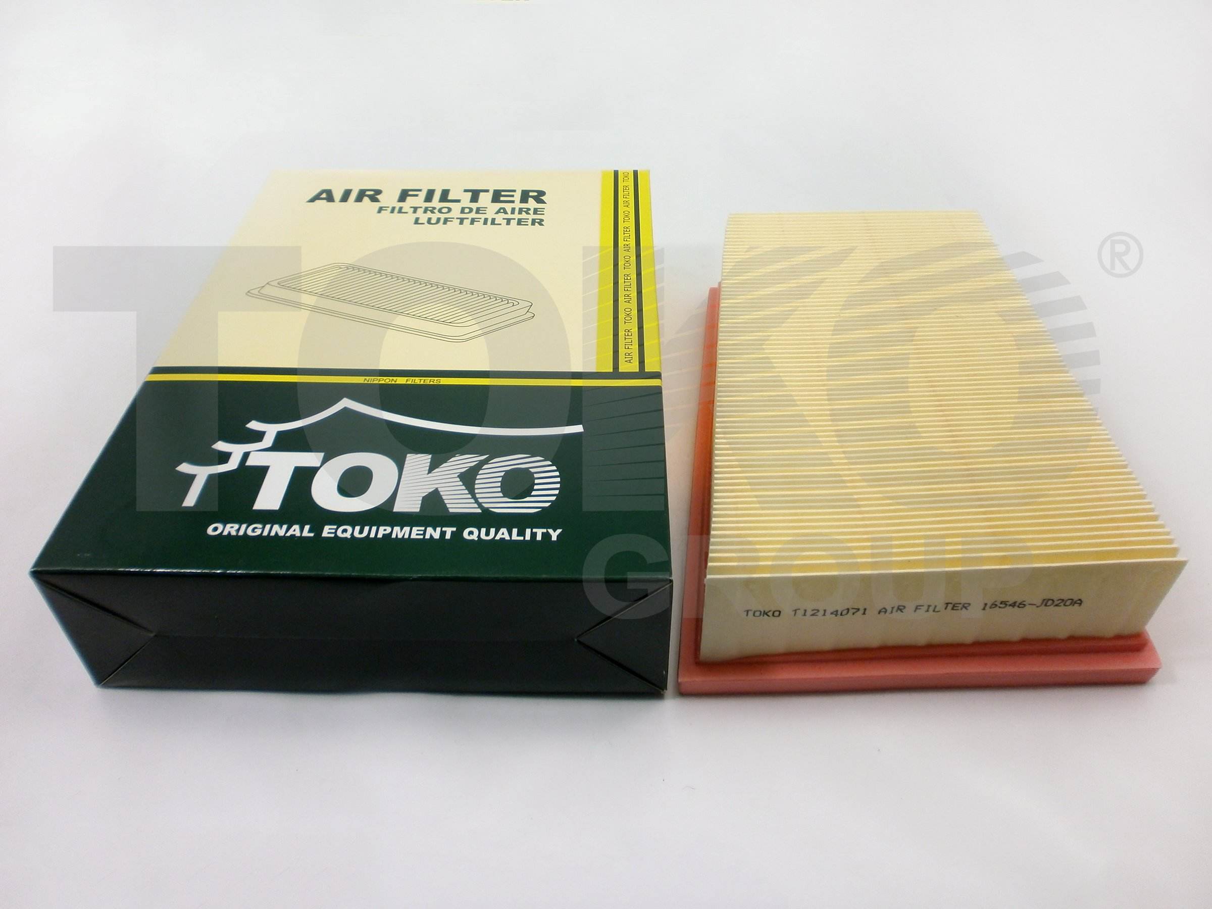 Фільтр повітряний TOKO T1214071 - Фото #1