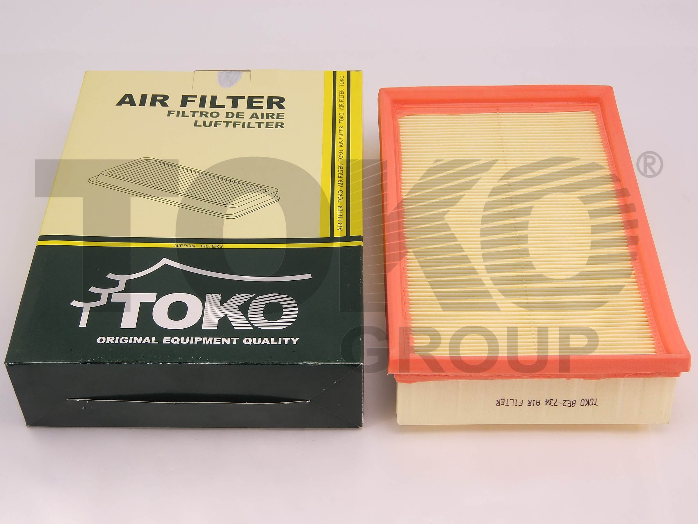Фільтр повітряний TOKO T1244034 - Фото #1