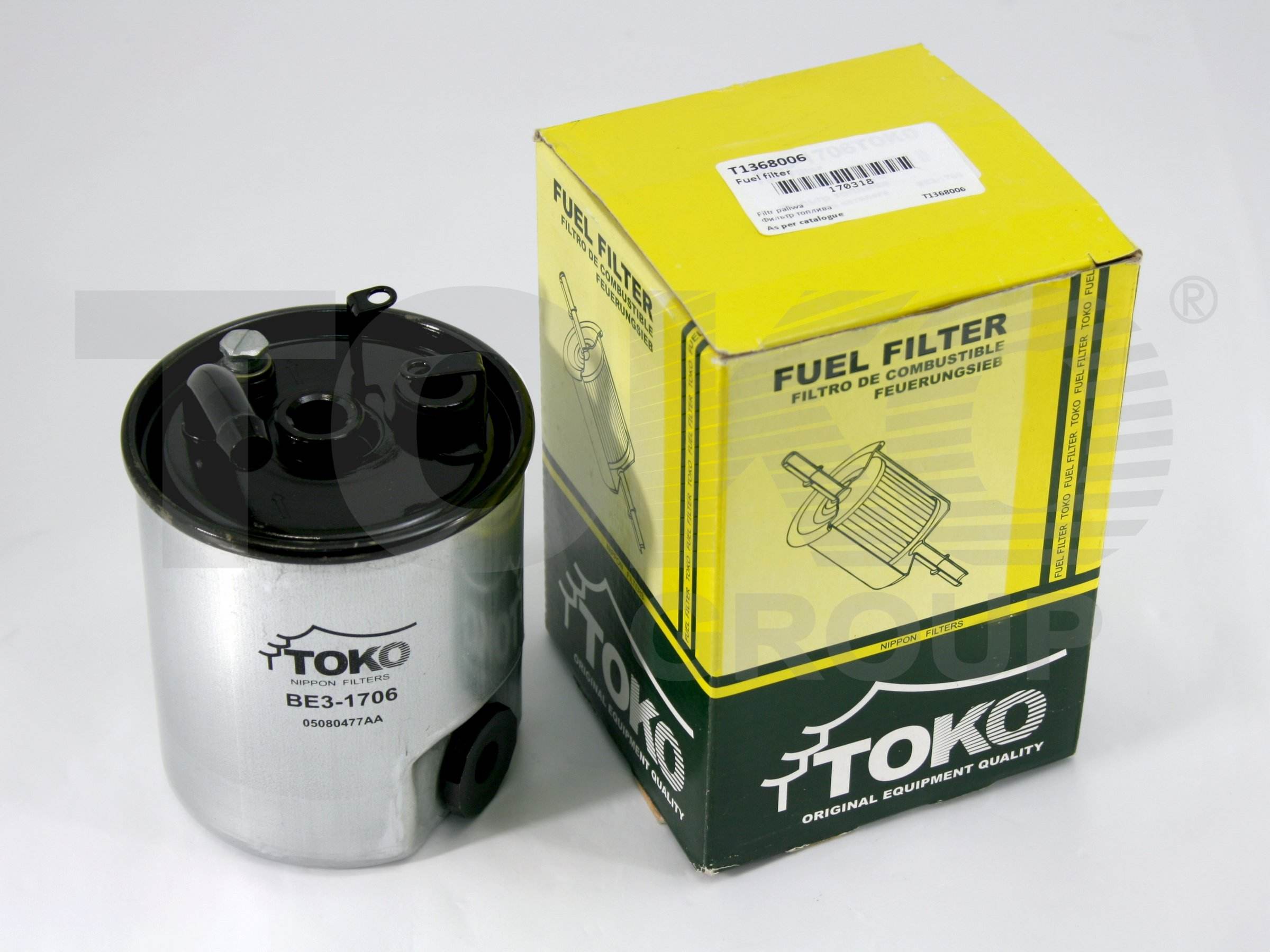 Фільтр паливний TOKO T1368006 - Фото #1