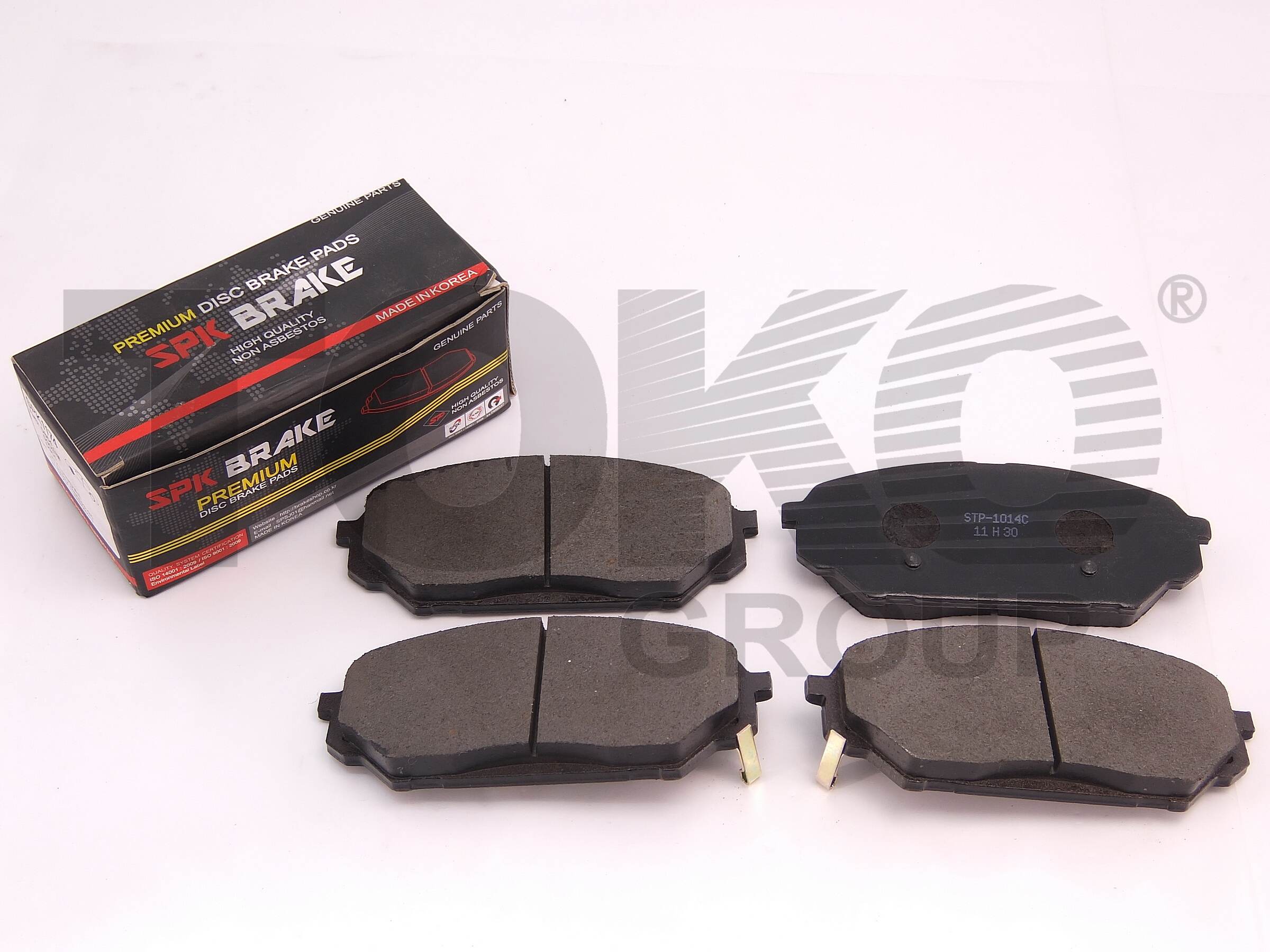 Колодки тормозные дисковые {перед.} SPK T2103036 SPK
