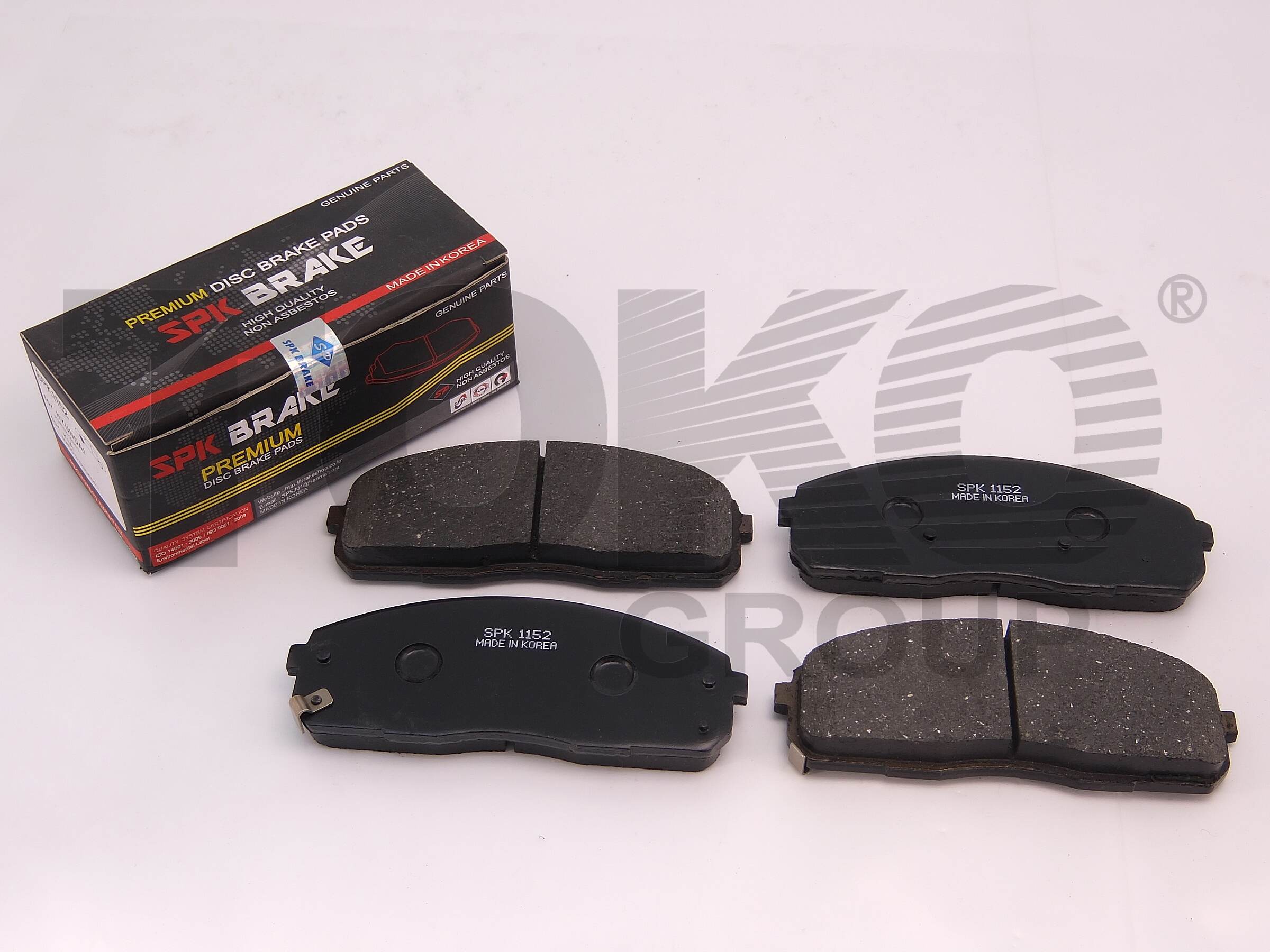 Колодки тормозные дисковые {перед.} SPK T2104035 SPK