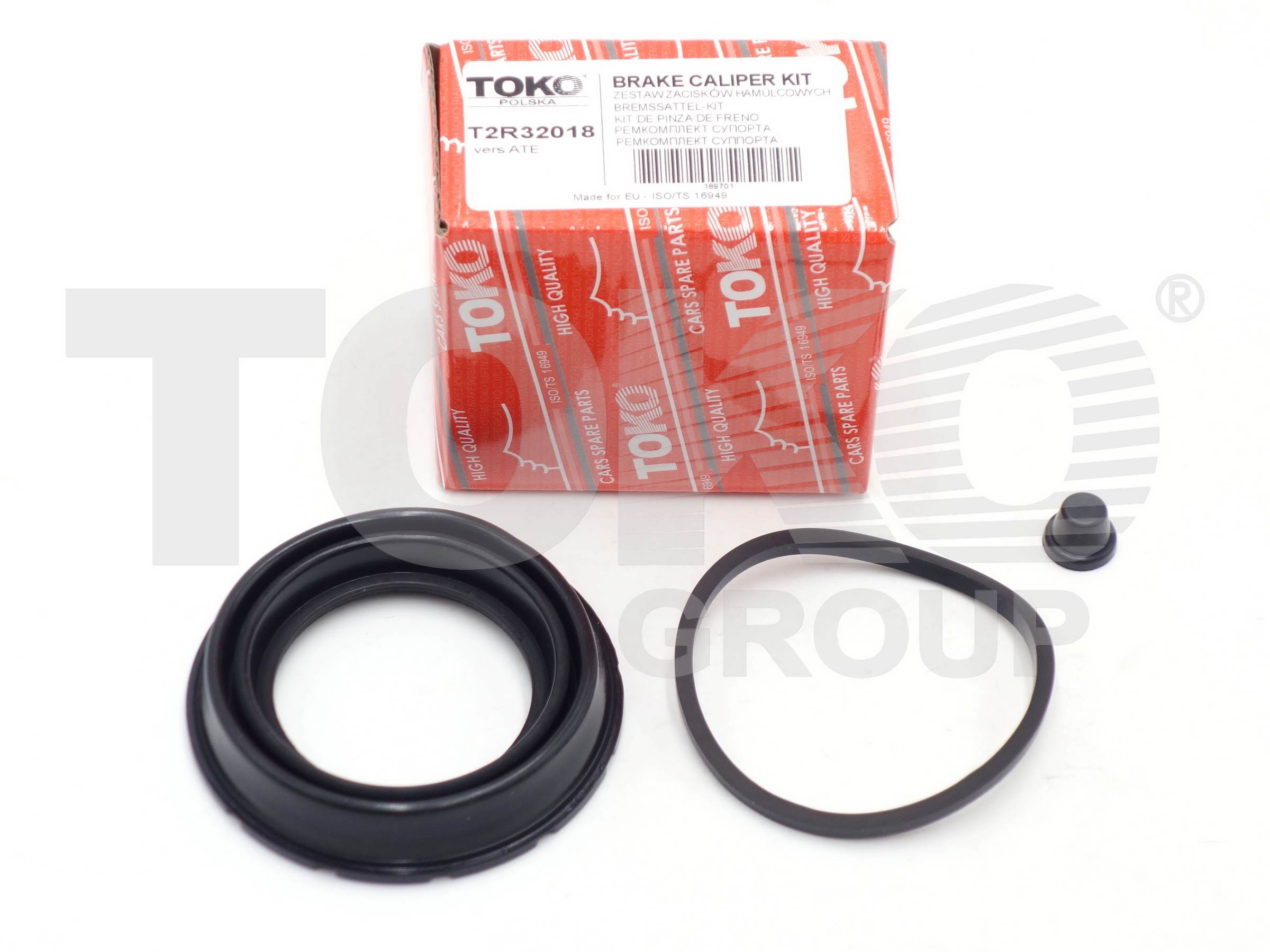 Ремкомплект, тормозной суппорт TOKO T2R32018 - Фото #1