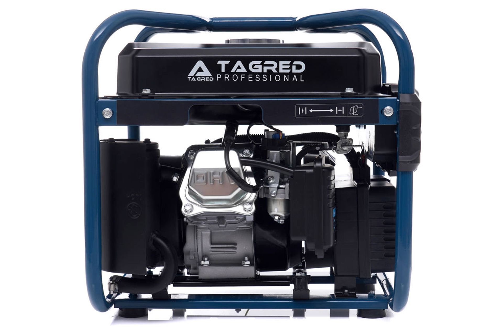 Инверторный бензиновый генератор TAGRED, 2.5 | 2.2 кВт (1 фаза, открытый) TAGRED Professional TA2500INW - Фото #9