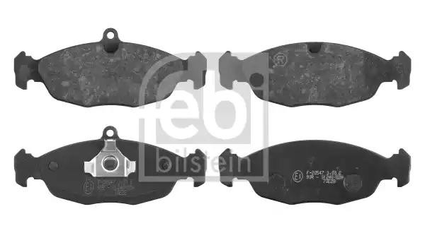 Комплект тормозных колодок, дисковый тормоз FEBI 16055 - Фото #1