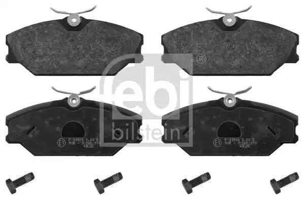 Комплект тормозных колодок, дисковый тормоз FEBI 16429 - Фото #1