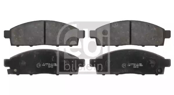 Комплект тормозных колодок, дисковый тормоз FEBI 16624 - Фото #1