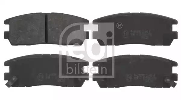 Комплект гальмівних колодок, дискове гальмо FEBI 16641 - Фото #1