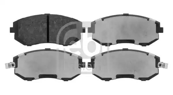 Комплект тормозных колодок, дисковый тормоз FEBI 16643 - Фото #1