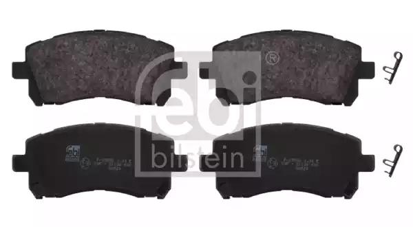 Комплект тормозных колодок, дисковый тормоз FEBI 16660 - Фото #1