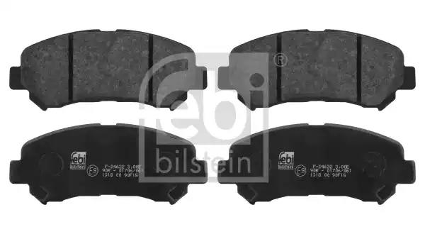 Комплект тормозных колодок, дисковый тормоз FEBI 16738 - Фото #1