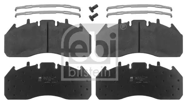 Комплект тормозных колодок, дисковый тормоз FEBI 16778 - Фото #1