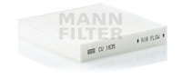 Фильтр, воздух во внутренном пространстве MANN-FILTER CU 1835 - Фото #1