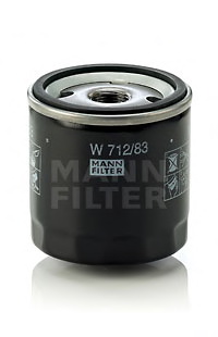 Масляный фильтр MANN-FILTER W 712/83 - Фото #1
