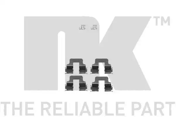 Комплектующие, колодки дискового тормоза NK 7910245 - Фото #1