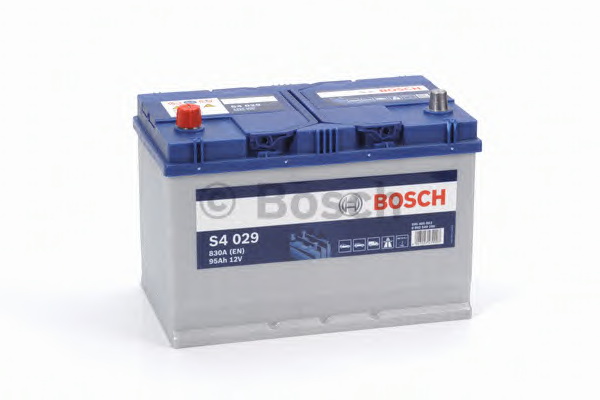 Стартерная аккумуляторная батарея BOSCH 0 092 S40 290 - Фото #4