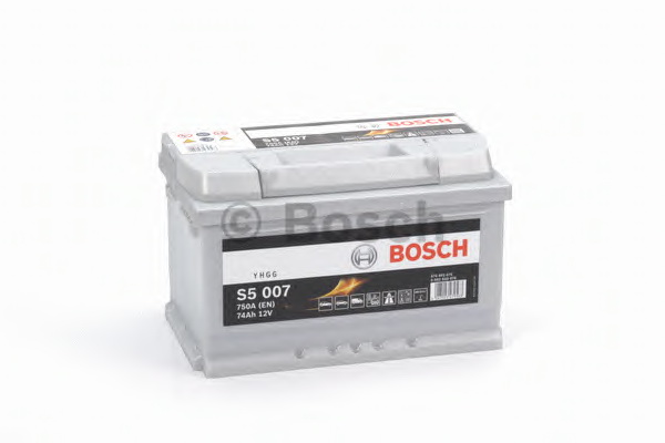 Стартерная аккумуляторная батарея BOSCH 0 092 S50 070 - Фото #4