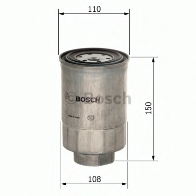 Топливный фильтр BOSCH F 026 402 039 - Фото #1