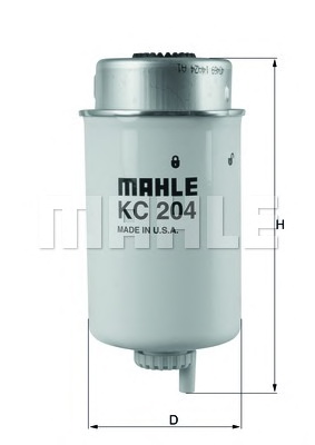 Топливный фильтр Mahle/Knecht KC 204 - Фото #1