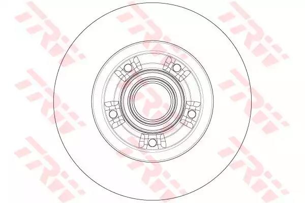 Гальмівний диск з підшипником TRW DF6203BS - Фото #1