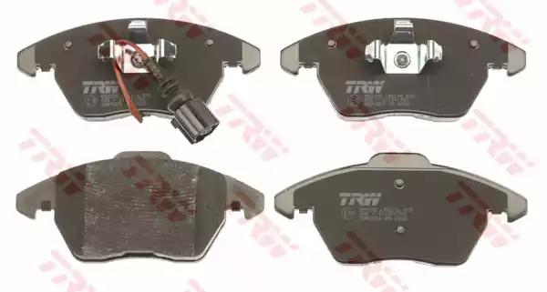 Комплект тормозных колодок, дисковый тормоз TRW GDB1550 - Фото #2