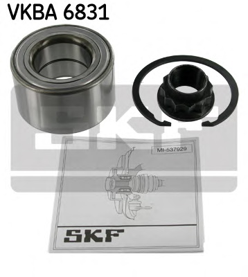 Комплект подшипника ступицы колеса SKF VKBA 6831 - Фото #1