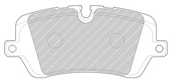 Комплект тормозных колодок, дисковый тормоз FERODO FDB4678 - Фото #1