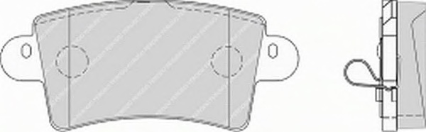 Гальмівні колодки, дискові FERODO FVR1453 - Фото #1