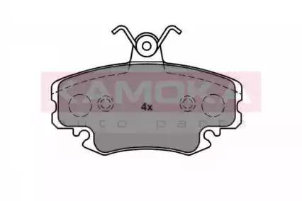 Комплект тормозных колодок, дисковый тормоз KAMOKA JQ1011690 - Фото #1