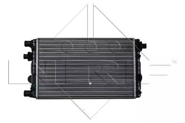 Радіатор, охолодження двигуна NRF 53602 - Фото #3
