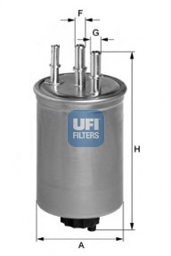 Топливный фильтр UFI 24.445.00 - Фото #1