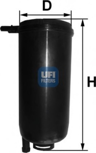 Топливный фильтр UFI 31.071.00 - Фото #1