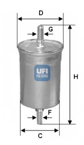 Топливный фильтр UFI 31.515.00 - Фото #1